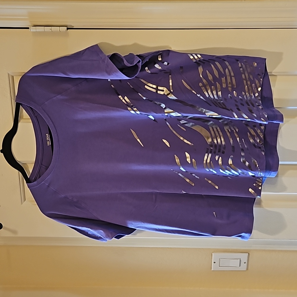 Tek Gear Essential Gear Light purple active tee Size 2x